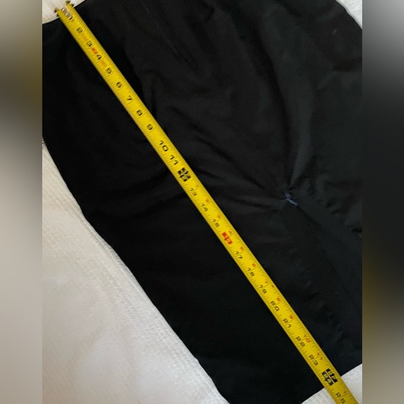 EXPRESS Black Midi Skirt fitted y2k skirt pencil skirt - Picture 11 of 13